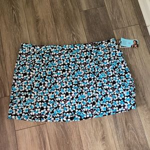The Future Collective floral wrap skirt